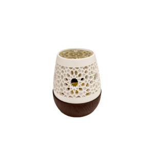 Brown and White burner