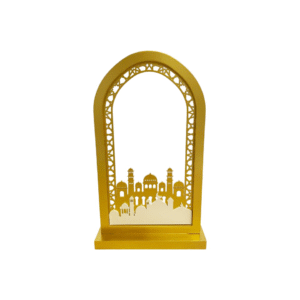 Gold MDF mosque Arch decor