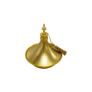 gold plate with dome