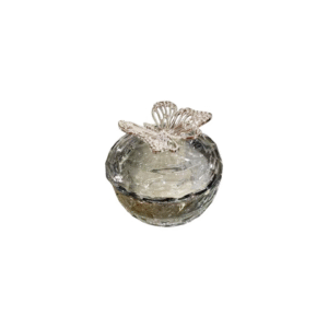 Grey ceramic butterfly