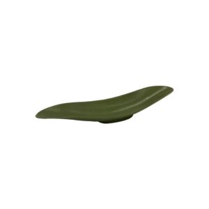 Green Alu Oval Long Bowl